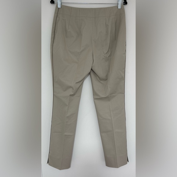 Women’s Vintage Prada NWT Tan Straight Leg Crop Pants Size 42 - Picture 2 of 9